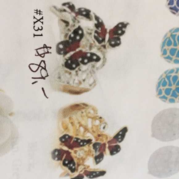 Andrew Hamilton Crawford Butterfly Ring Size 7 - Picture 7 of 8